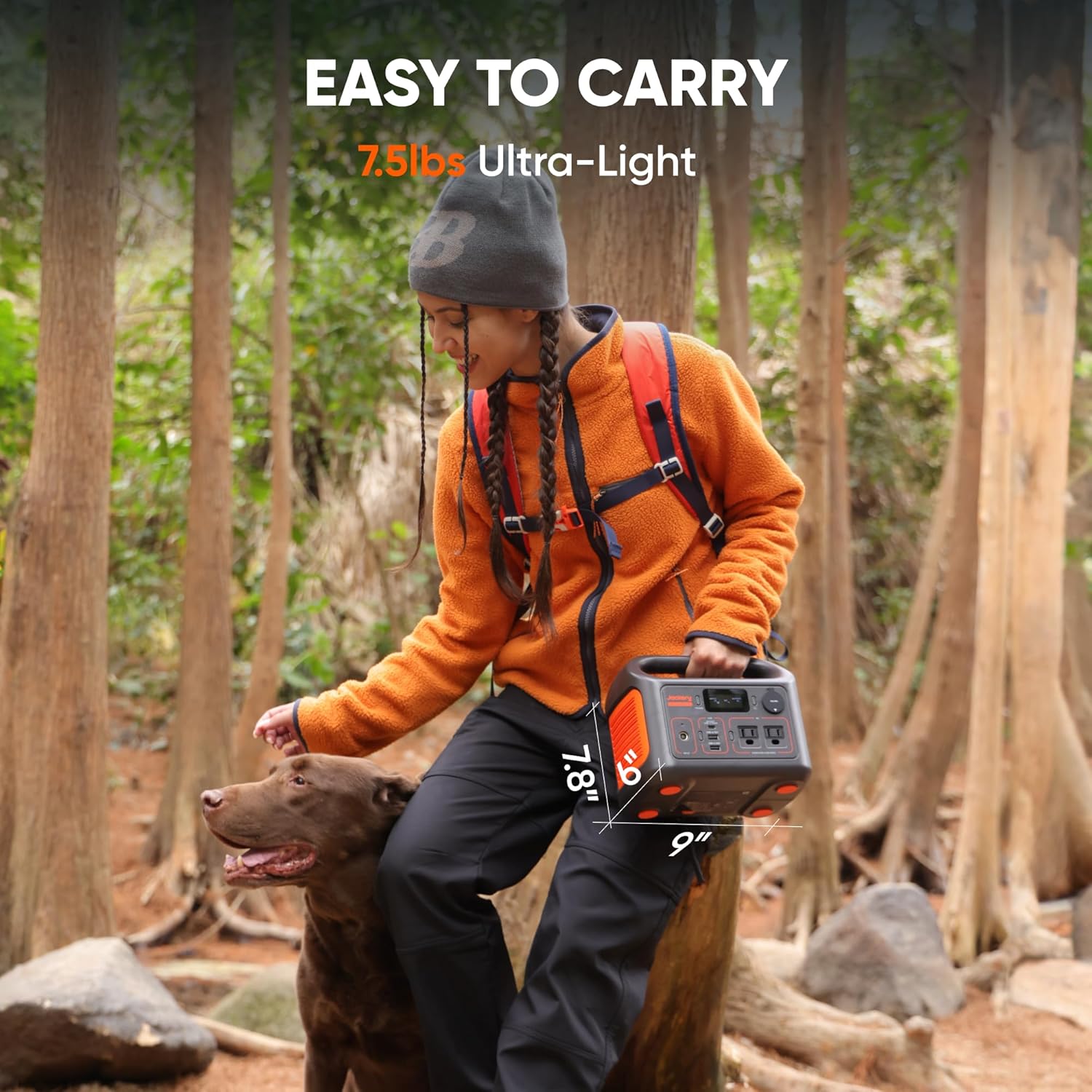 Jackery Explorer 300 Portable Power Station,292Wh | Backup LiFePO4 Battery, Solar Generator for Outdoors, Camping, Travel, Hunting, Blackout (Solar Panel Optional) - Image 3